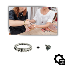 Cargar imagen en el visor de la galería, Pulsera ajustable con diseño de dragón de Midgard
 - Ozerty