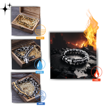 Cargar imagen en el visor de la galería, Pulsera ajustable con diseño de dragón de Midgard
 - Ozerty