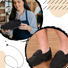 Cargar imagen en el visor de la galería, Zapatillas ortopédicas ajustables para diabéticos
 - Ozerty