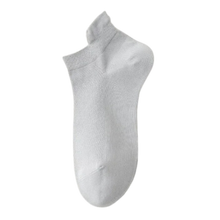 Cargar imagen en el visor de la galería, Calcetines tobilleros transpirables de algodón
 -Gris claro/EU35-40/UK4-6/US5-7 - Ozerty