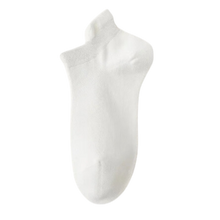 Cargar imagen en el visor de la galería, Calcetines tobilleros transpirables de algodón
 -Blanco/EU35-40/UK4-6/US5-7 - Ozerty