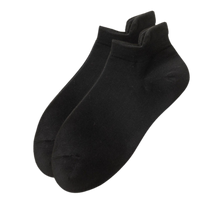 Cargar imagen en el visor de la galería, Calcetines tobilleros transpirables para hombre que absorben la humedad
 -Negro/EU39-44/US5-9/UK4-8 - Ozerty