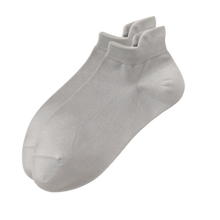 Cargar imagen en el visor de la galería, Calcetines tobilleros transpirables para hombre que absorben la humedad
 -Gris claro/EU39-44/US5-9/UK4-8 - Ozerty