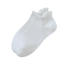 Cargar imagen en el visor de la galería, Calcetines tobilleros transpirables para hombre que absorben la humedad
 -Blanco/EU39-44/US5-9/UK4-8 - Ozerty