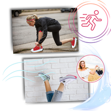 Cargar imagen en el visor de la galería, Sneakers de tela antideslizantes y con plataforma
 - Ozerty