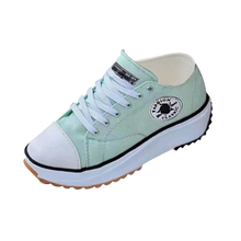 Cargar imagen en el visor de la galería, Sneakers de tela antideslizantes y con plataforma
 -Verde menta/EU35/US5/UK2Verde menta/EU36/US6/UK3Verde menta/EU37/US6.5/UK4Verde menta/EU38/US7.5/UK5Verde menta/EU39/US8.5/UK6Verde menta/EU40/US9/UK7Verde menta/EU41/US9.5/UK8Verde menta/EU42/US10/UK9 - Ozerty
