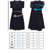 Cargar imagen en el visor de la galería, Elegante vestido de bordado inglés
 - Ozerty