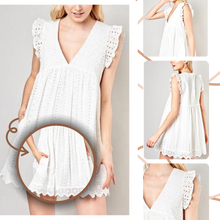 Cargar imagen en el visor de la galería, Elegante vestido de bordado inglés
 - Ozerty