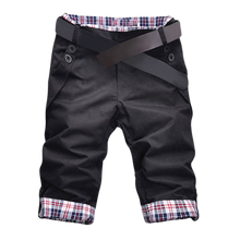 Cargar imagen en el visor de la galería, Pantalones cortos estilo cargo elegante para hombre
 -Negro/MNegro/LNegro/XLNegro/XXLNegro/3XL - Ozerty