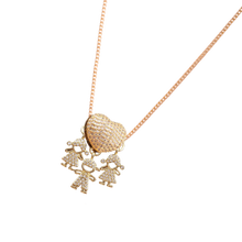 Cargar imagen en el visor de la galería, Elegante collar para madres
 -2 Niñas 1 Niño - Ozerty