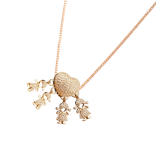 Cargar imagen en el visor de la galería, Elegante collar para madres
 -2 Niños 2 Niñas - Ozerty
