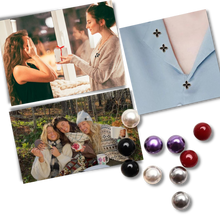 Cargar imagen en el visor de la galería, Elegantes broches de botón sin costura
 - Ozerty