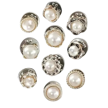 Cargar imagen en el visor de la galería, Elegantes broches de botón sin costura
 -Perlas - Ozerty
