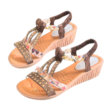 Cargar imagen en el visor de la galería, Elegantes sandalias ortopédicas Boho
 -Café/EU35/UK2/US4.5Café/EU36/UK3/US5.5Café/EU37/UK4/US/6.5Café/EU38/UK4.5/US7Café/EU39/UK5.5/US8Café/EU40/UK6/US8.5Café/EU41/UK7/US9.5 - Ozerty