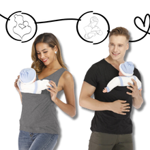 Cargar imagen en el visor de la galería, Camiseta portabebés ergonómica
 - Ozerty