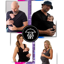 Cargar imagen en el visor de la galería, Camiseta portabebés ergonómica
 - Ozerty