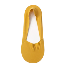 Cargar imagen en el visor de la galería, Calcetines antideslizantes invisibles
 -Amarillo oscuro - Ozerty