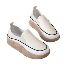 Cargar imagen en el visor de la galería, Mocasines ligeros con plataforma blanda
 -Beige/EU35/US5/UK2.5Beige/EU36/US6/UK3Beige/EU37/US6.5/UK4Beige/EU38/US7.5/UK5Beige/EU39/US8.5/UK6Beige/EU40/US9/UK6.5 - Ozerty
