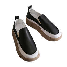 Cargar imagen en el visor de la galería, Mocasines ligeros con plataforma blanda
 -Negro/EU35/US5/UK2.5Negro/EU36/US6/UK3Negro/EU37/US6.5/UK4Negro/EU38/US7.5/UK5Negro/EU39/US8.5/UK6Negro/EU40/US9/UK6.5 - Ozerty