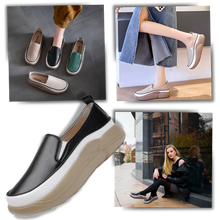 Cargar imagen en el visor de la galería, Mocasines ligeros con plataforma blanda
 - Ozerty