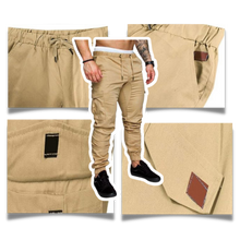 Cargar imagen en el visor de la galería, Pantalones cargo Slim Fit para hombre
 - Ozerty