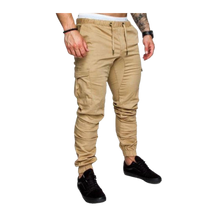 Cargar imagen en el visor de la galería, Pantalones cargo Slim Fit para hombre
 -Caqui/MCaqui/LCaqui/XLCaqui/XXLCaqui/3XLCaqui/4XLCaqui/5XL - Ozerty