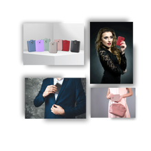 Cargar imagen en el visor de la galería, Cartera-tarjetero minimalista
 - Ozerty