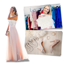 Cargar imagen en el visor de la galería, Vestido coqueto de gasa y encaje estilo campiña
 - Ozerty