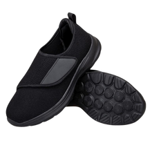 Cargar imagen en el visor de la galería, Zapatos para diabéticos de alivio instantáneo
 -Negro Intenso - Ozerty
