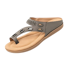 Cargar imagen en el visor de la galería, Sandalias ortopédicas con amortiguación
 -Caqui/EU35/UK2.5/US4.5Caqui/EU36/3.5/US5Caqui/EU37/UK4/US5.5Caqui/EU38/UK5/US6.5Caqui/EU39/UK5.5/US7Caqui/EU40/UK6.5/US8Caqui/EU41/UK7/US8.5Caqui/EU42/UK8/US9.5Caqui/EU43/UK9/US10.5 - Ozerty