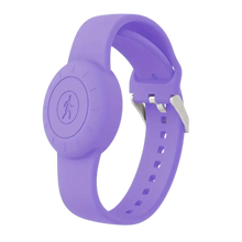 Cargar imagen en el visor de la galería, AirTag Watch de silicona -Morado - Ozerty