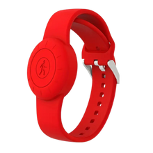 Cargar imagen en el visor de la galería, AirTag Watch de silicona -Rojo - Ozerty