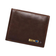 Cargar imagen en el visor de la galería, Elegante y sofisticada cartera de piel
 -Café - Ozerty