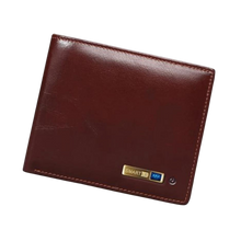 Cargar imagen en el visor de la galería, Elegante y sofisticada cartera de piel
 -Rojo - Ozerty