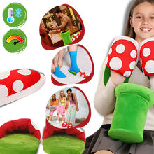 Cargar imagen en el visor de la galería, Zapatillas con forma de planta carnívora de Mario Bros
 - Ozerty