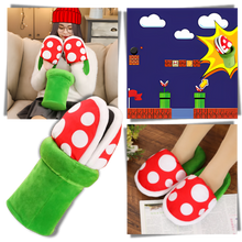 Cargar imagen en el visor de la galería, Zapatillas con forma de planta carnívora de Mario Bros
 - Ozerty