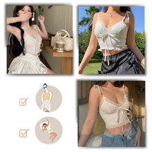 Cargar imagen en el visor de la galería, Top de encaje suave y elegante
 - Ozerty