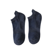 Cargar imagen en el visor de la galería, Calcetines tobilleros para hombre
 -Azul marino/EU38-45/UK5-12/US6-14 - Ozerty