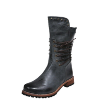 Cargar imagen en el visor de la galería, Botines vintage de cuero PU
 -Gris/EU37/US6/UK4Gris/EU35/US4.5/UK2Gris/EU36/US5/UK3Gris/EU38/US6.5/UK5Gris/EU39/US7.5/UK6Gris/EU40/US8/UK7Gris/EU41/US8.5/UK8Gris/EU42/US9.5/UK9Gris/EU43/US10/UK10 - Ozerty