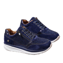 Cargar imagen en el visor de la galería, Zapatillas con cuña y cristales strass
 -Azul/EU35/US4/UK2Azul/EU36/US5/UK3Azul/EU37/US6/UK4Azul/EU38/US7/UK5Azul/EU39/US8/UK6Azul/EU40/US9/UK7Azul/EU41/US10/UK8Azul/EU42/US11/UK9Azul/EU43/US12/UK10 - Ozerty